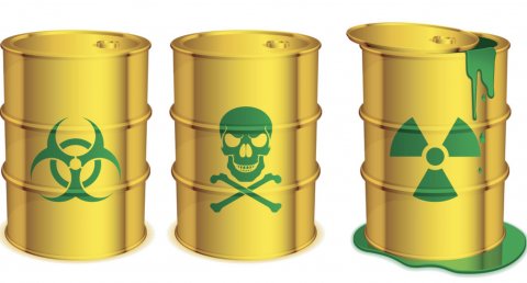 ¿Cómo se etiquetan los diferentes residuos peligrosos?