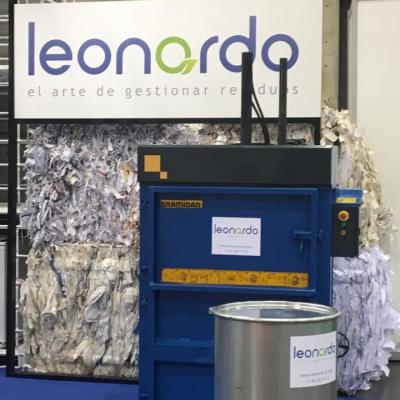 leonardo gestión de residuos feria encaja stand